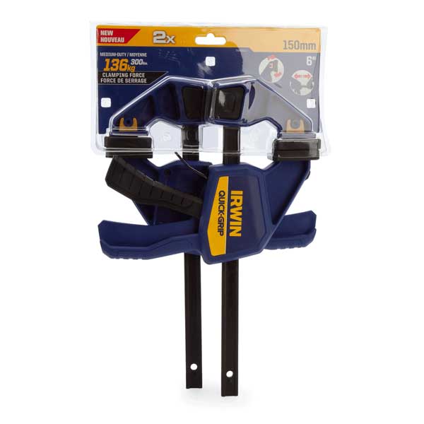  150mm Quick-Grip or Change Bar Clamp Twin Pack