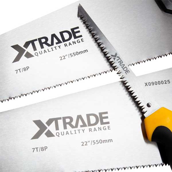 2 Hand Saw 550mm & 150mm Jab Saw - Set of 3 Piece