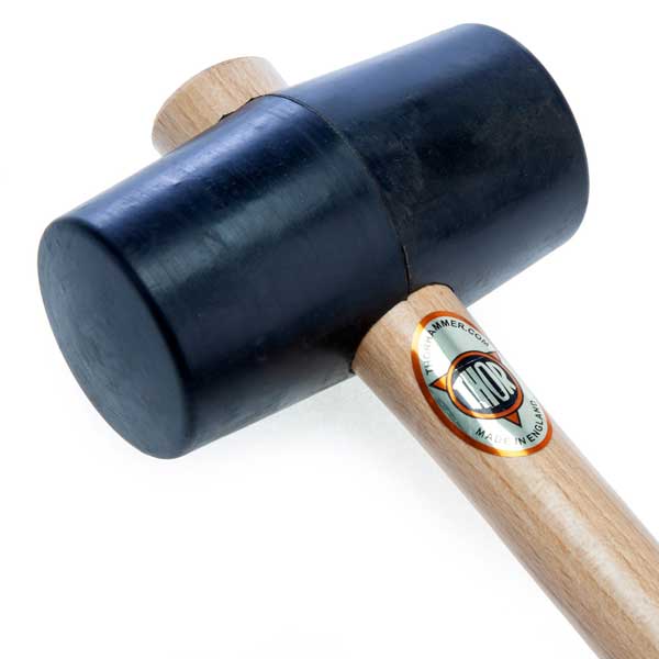 64mm Black Rubber Mallet - 550g