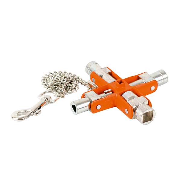 Bahco 9-in-1 Switch Cabinet Multi-Fitting Master Key