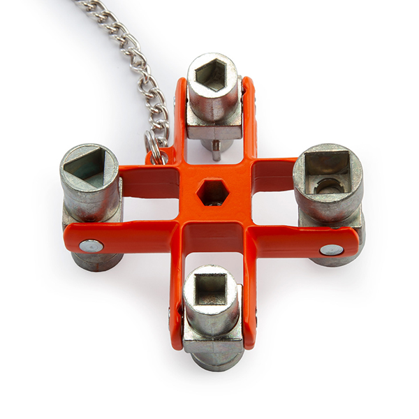 Bahco 9-in-1 Switch Cabinet Multi-Fitting Master Key