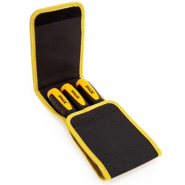 Bevel Edge Chisel Set in Pouch - 3 Piece