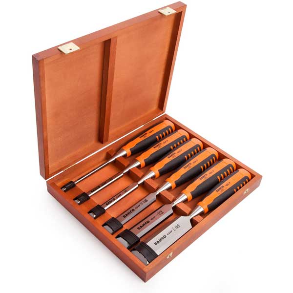Bevel Edge Chisels - Set of 6 Piece