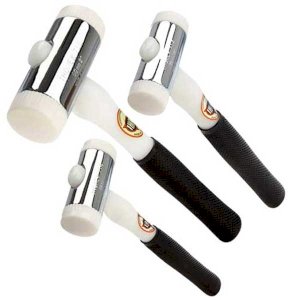 Chrome-Plated Nylon Hammer