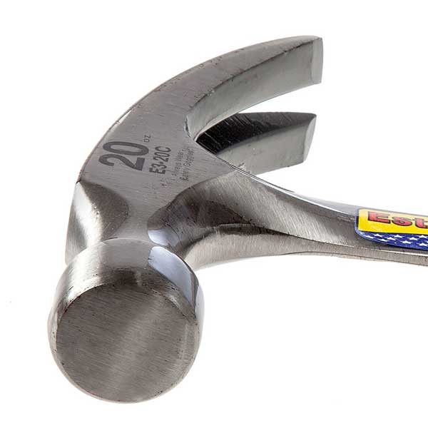 Curved Claw Hammer with Vinyl Grip 20oz