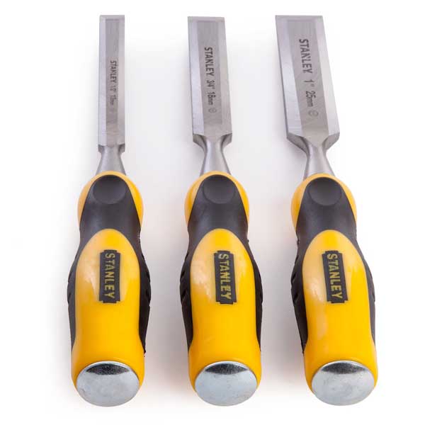 Dynagrip Wood Chisel Set of 3 Piece