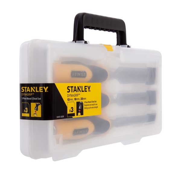 Dynagrip Wood Chisel Set of 3 Piece