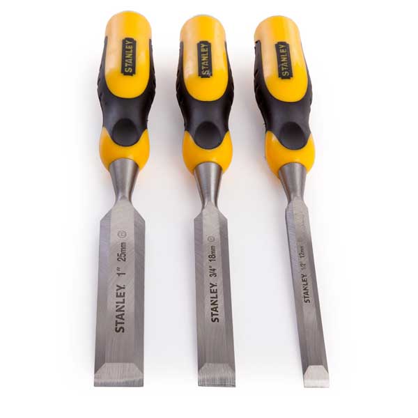 Dynagrip Wood Chisel Set of 3 Piece