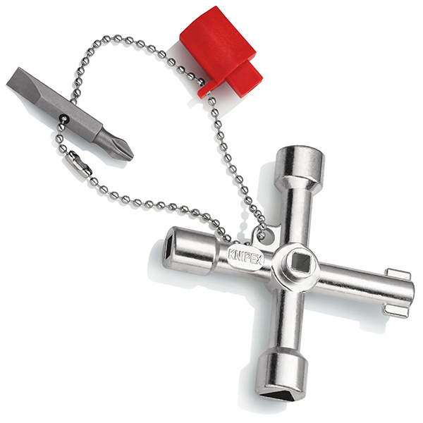 Knipex Control Cabinet Key for all Standard Cabinets and Shut-Off Systems