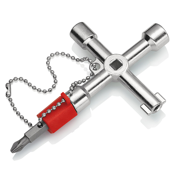 Knipex Control Cabinet Key for all Standard Cabinets and Shut-Off Systems