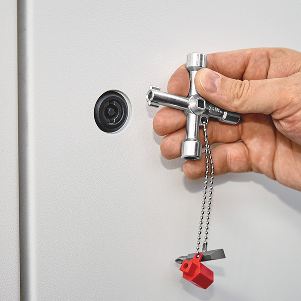 Knipex Control Cabinet Key for all Standard Cabinets and Shut-Off Systems