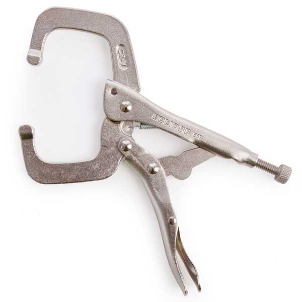 Locking C-Clamps with Regular Tips - 150mm