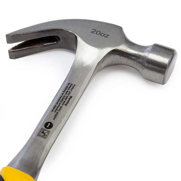 One Piece Claw Hammer 20oz