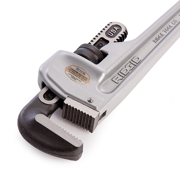 Ridgid Model Aluminium Straight Pipe Wrench 18 Inch