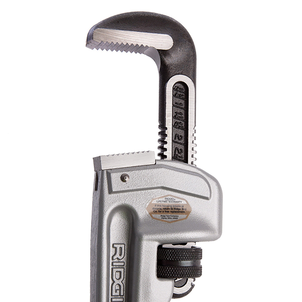 Ridgid Model Aluminium Straight Pipe Wrench 18 Inch