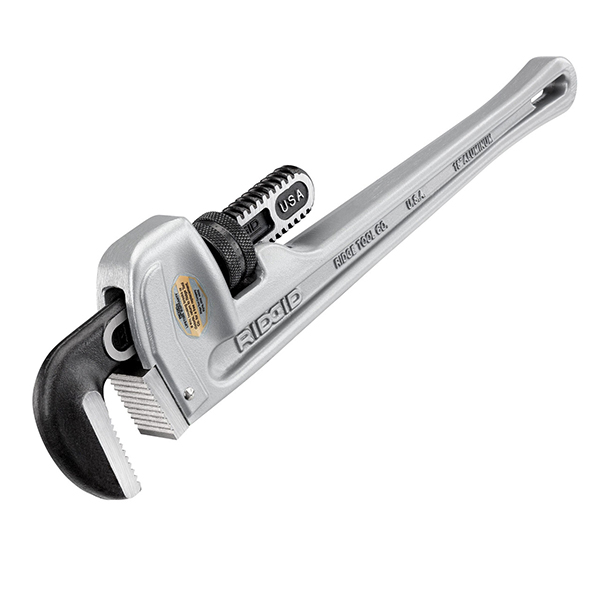 Ridgid Model Aluminium Straight Pipe Wrench 18 Inch
