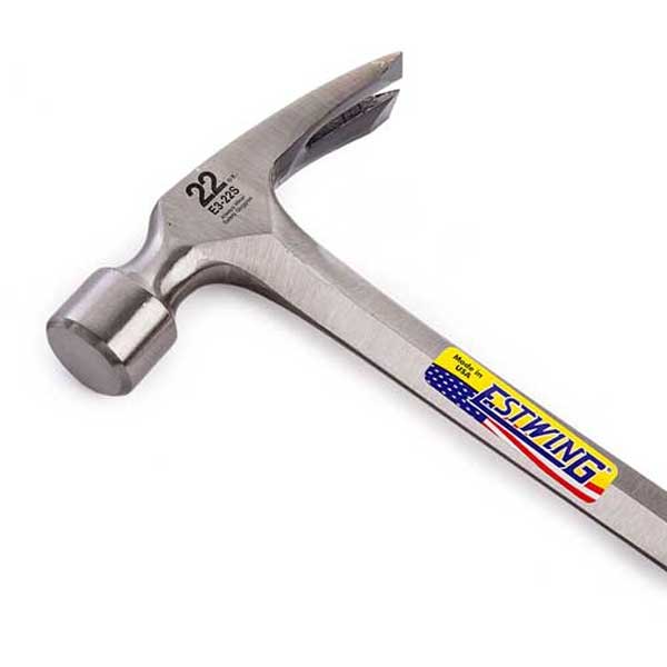 Straight Claw Framing Hammer with Vinyl Grip 22oz