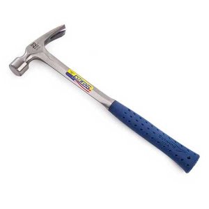 Straight Claw Framing Hammer with Vinyl Grip 22oz