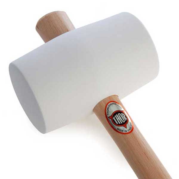 White Head Rubber Mallet - 1450g
