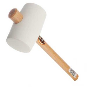 White Head Rubber Mallet - 1450g