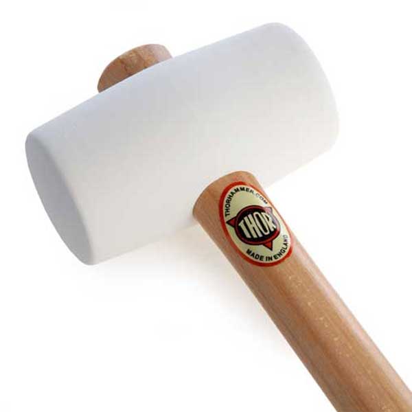 White Head Rubber Mallet - 675g