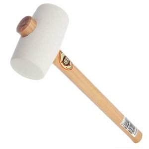 White Head Rubber Mallet - 675g